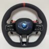 BLACK ALCANTARA STEERING WHEEL FOR BMW G42 G20 G22 G23 M2 M3 M4 G87 G80 G82 G83 $1699.99